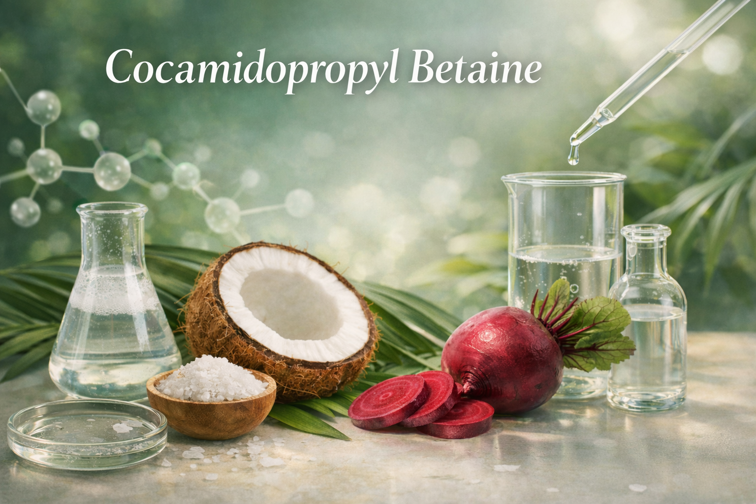 Cocamidopropyl Betaine: a gentle surfactant supporting skin balance
