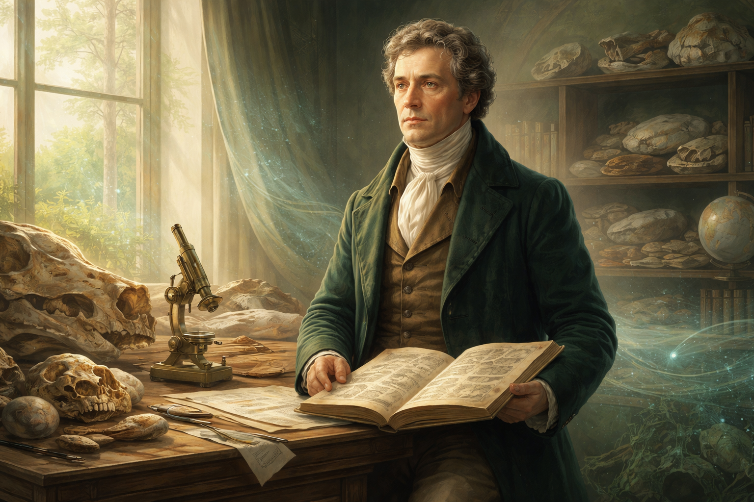 Portrait Sogevity | Georges Cuvier: “The revolutions of the globe”