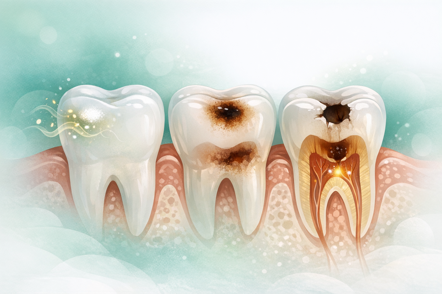 what do cavities look like