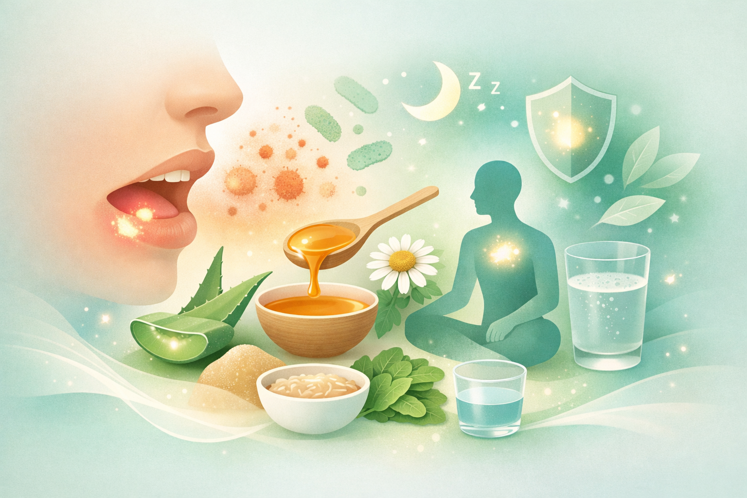 how to cure mouth ulcers fast naturally