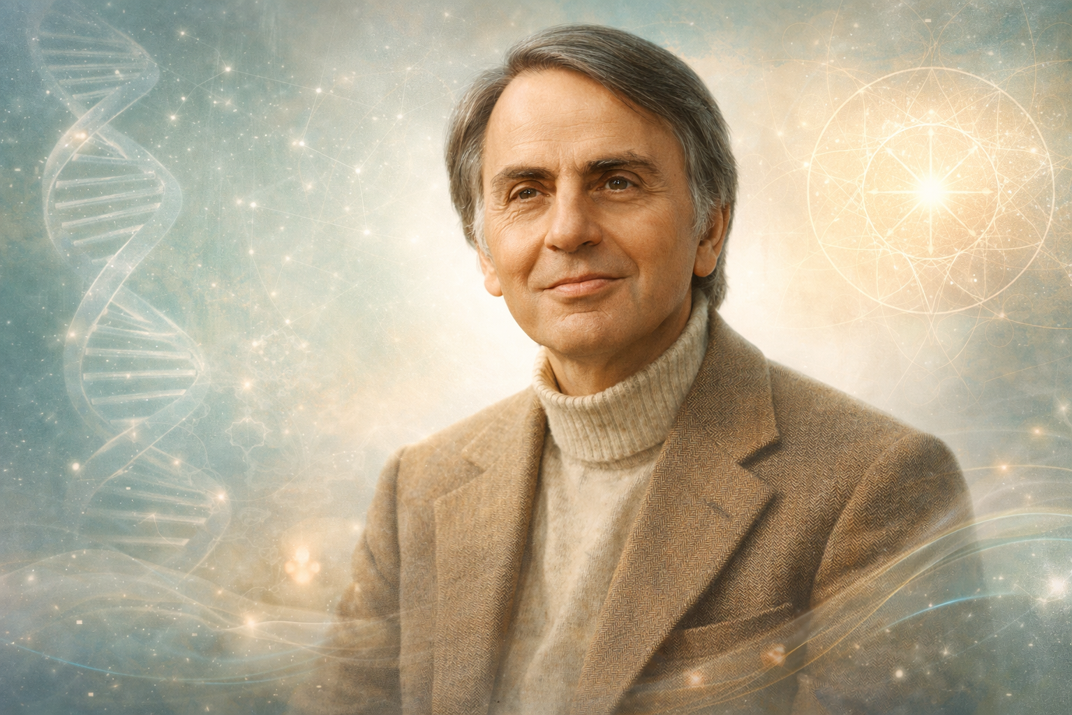 Portrait Sogevity | Carl Sagan: “Science is not only compatible with spirituality; it is a profound source of it”