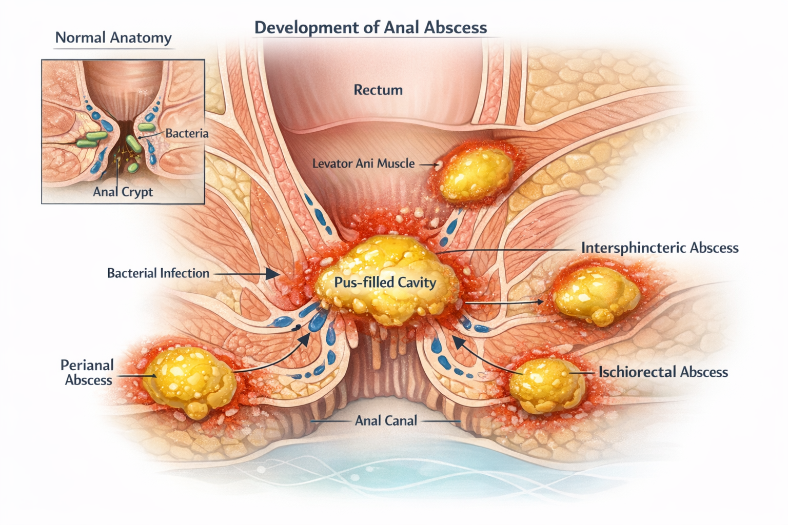 Anal Abscess – definition, mechanism, and applications