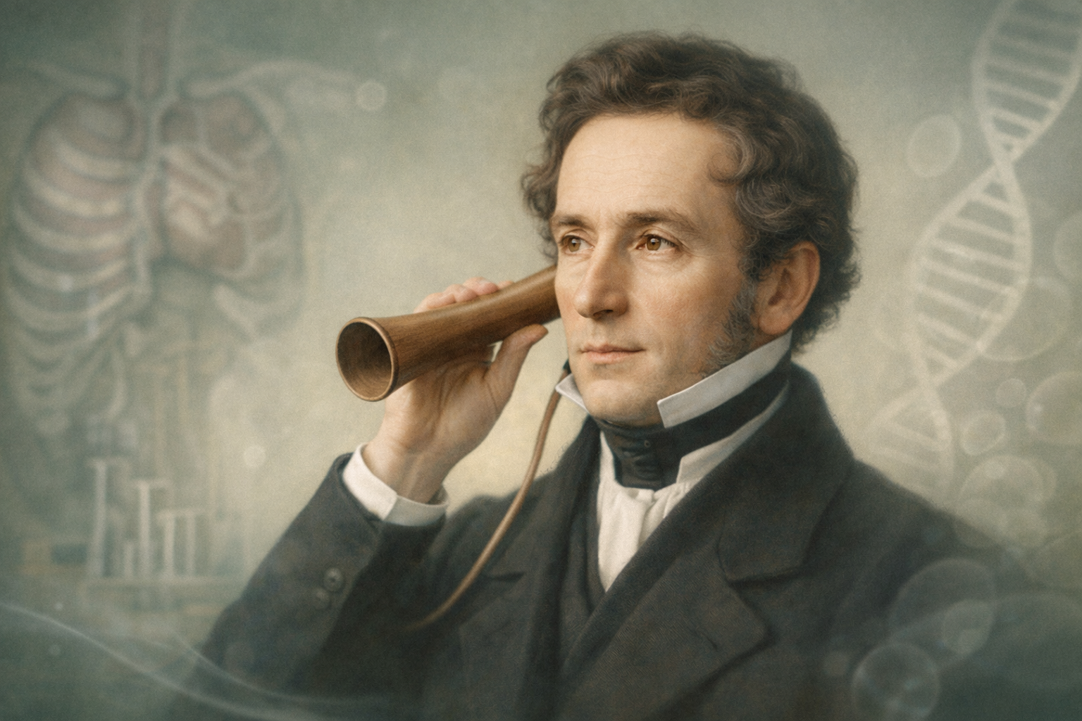 Portrait Sogevity | René Laënnec: “The stethoscope is the extension of the physician’s ear”