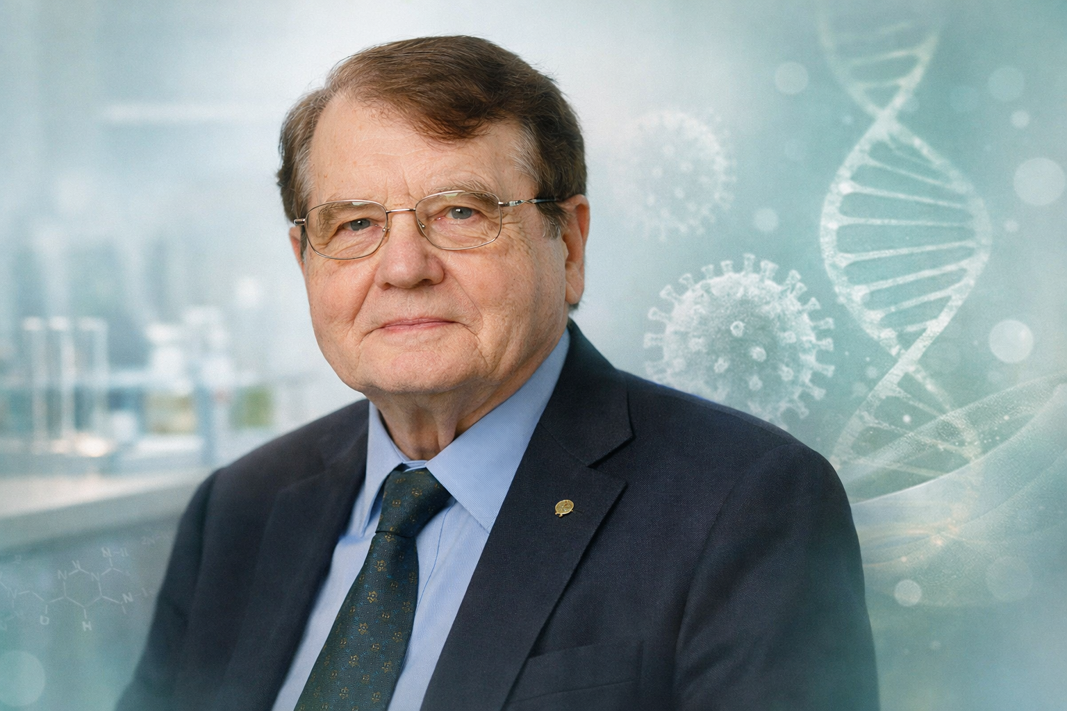 Portrait Sogevity | Luc Montagnier: “We must continue the fight against HIV, the battle is not over”