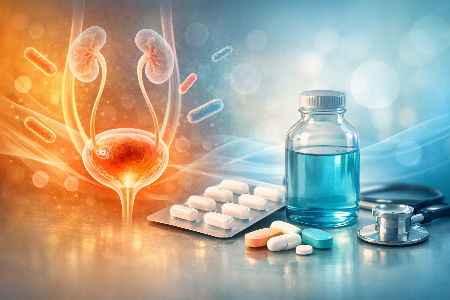 Antibiotics for urinary tract infections – Definition, mechanism and clinical applications