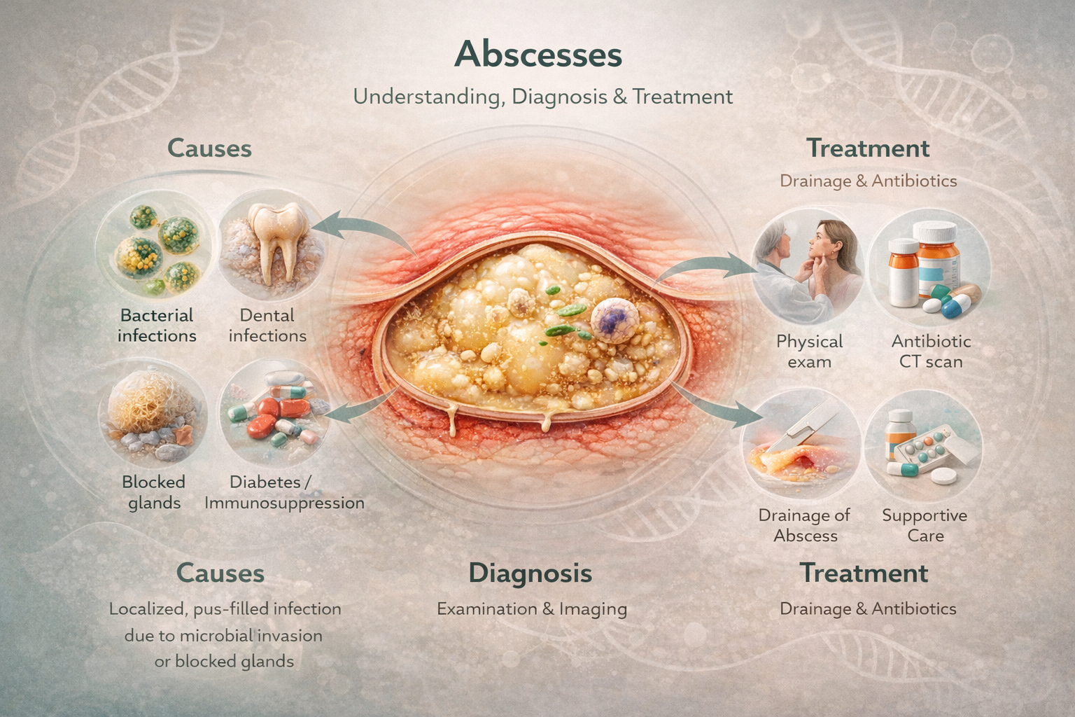 Abscesses: understanding, diagnosis and treatment