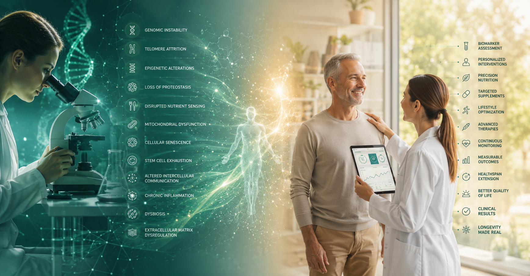 The 12 Hallmarks of Aging: How 2026 Turned Longevity Science Into Clinical Reality