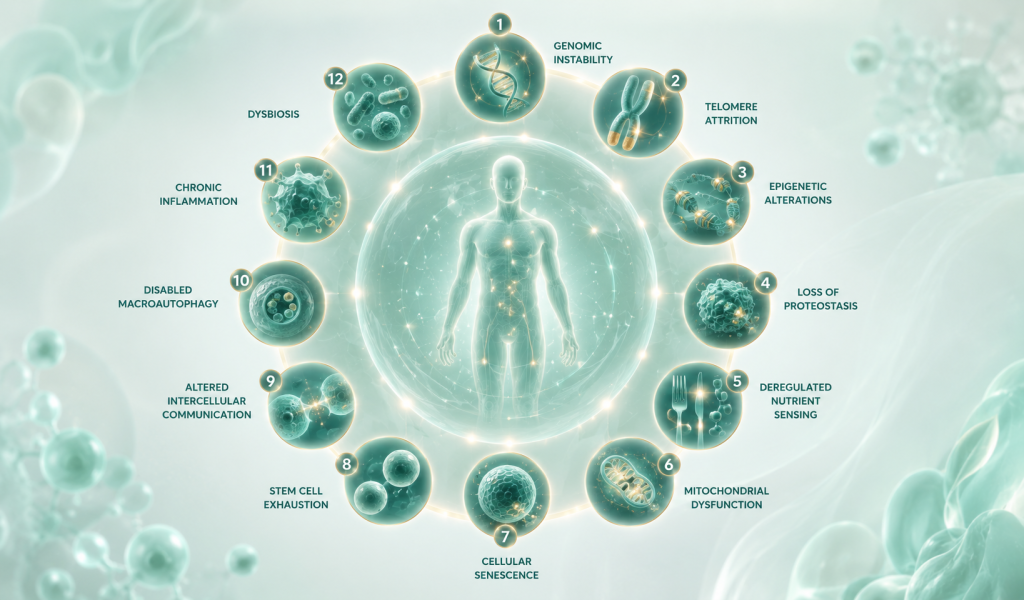 The 12 Hallmarks of Aging: How 2026 Turned Longevity Science Into Clinical Reality