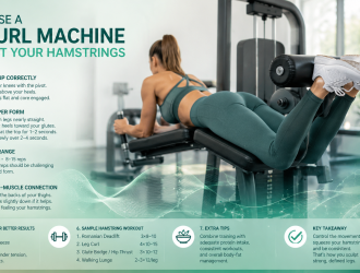 How to use a leg curl machine to sculpt your hamstrings?