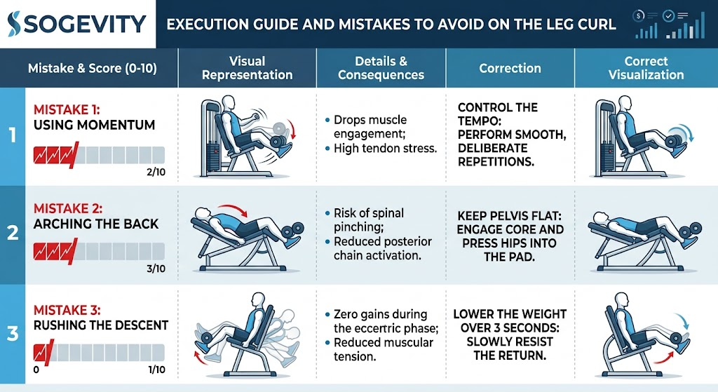 Common mistakes to avoid during the exercise