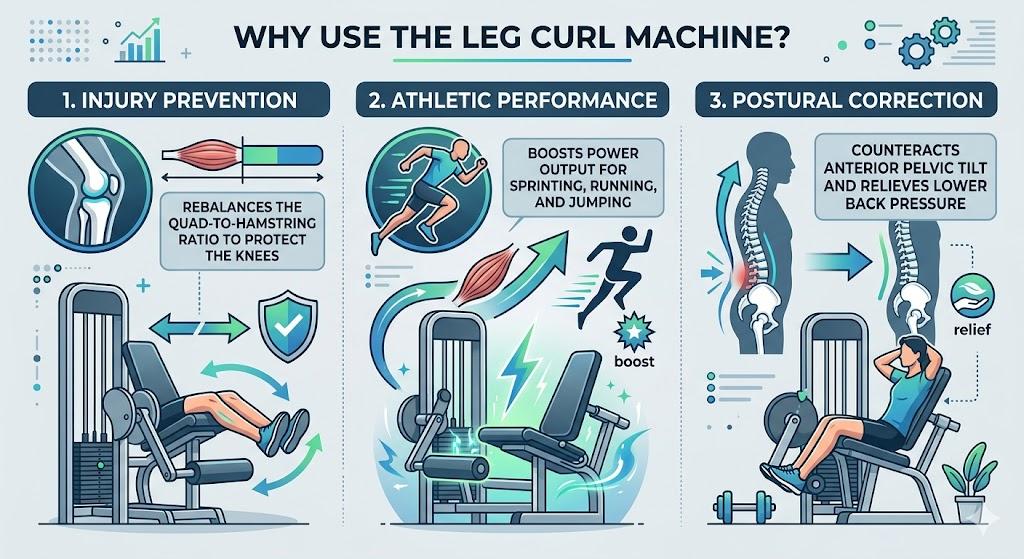 Why use the leg curl machine?