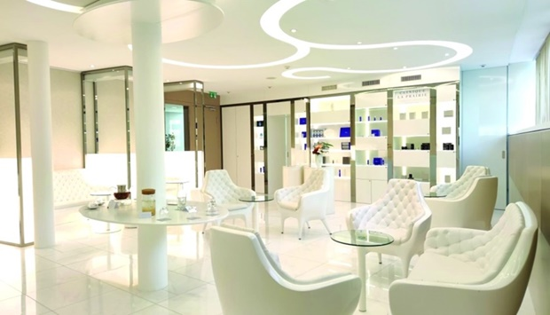 Clinique La Prairie's arrival in Doha 