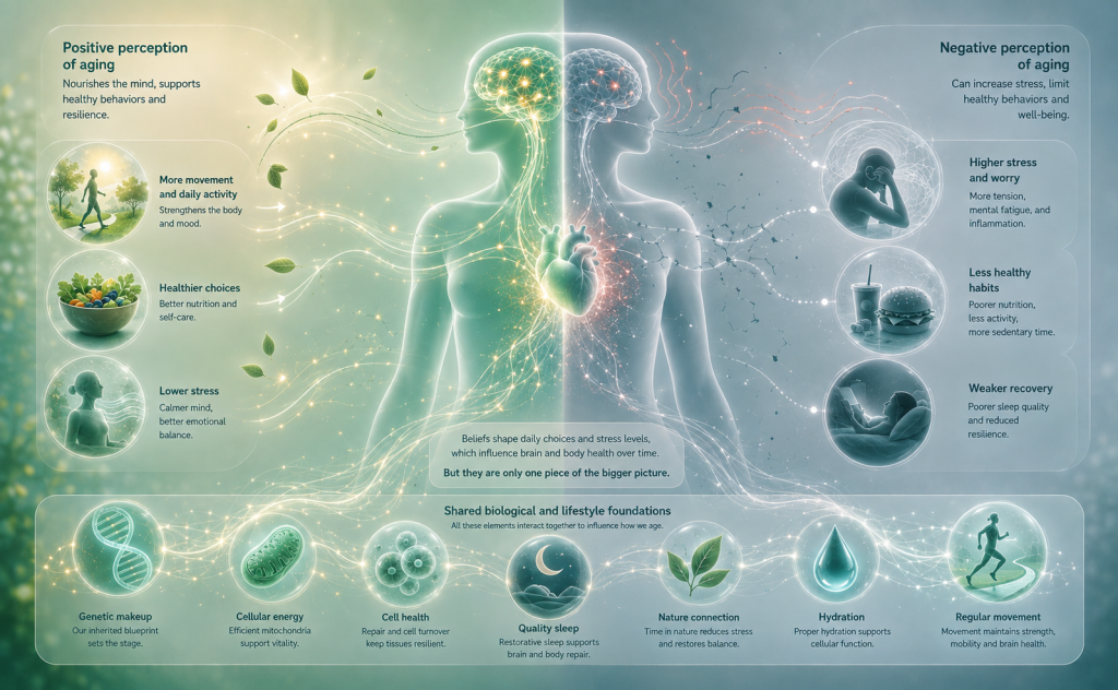 Can mindset really slow aging? Discover the latest findings.