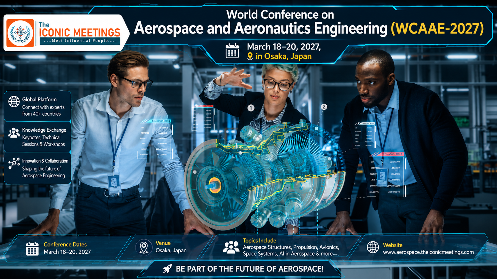 WCAAE-2027: Aerospace Engineering Conference in Osaka
